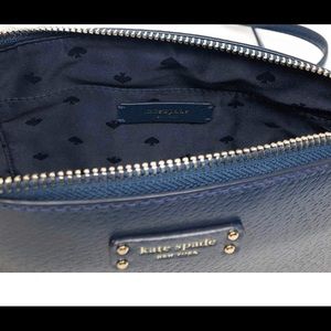 KATE SPADE NAVY WHITE HANDBAG